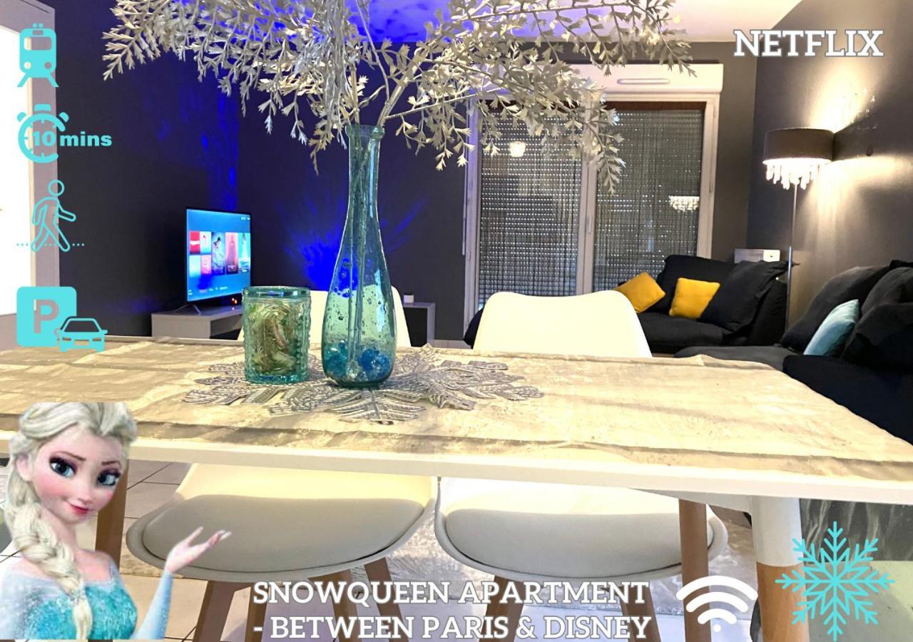 Snowqueen Hotel Apartment Paris-Disney Chelles  Eksteriør billede